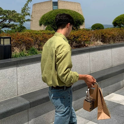 Breeze Green Casual Shirt