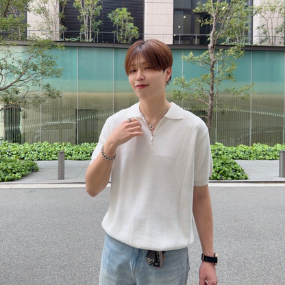 Breezy Knit Short-Sleeve Shirt