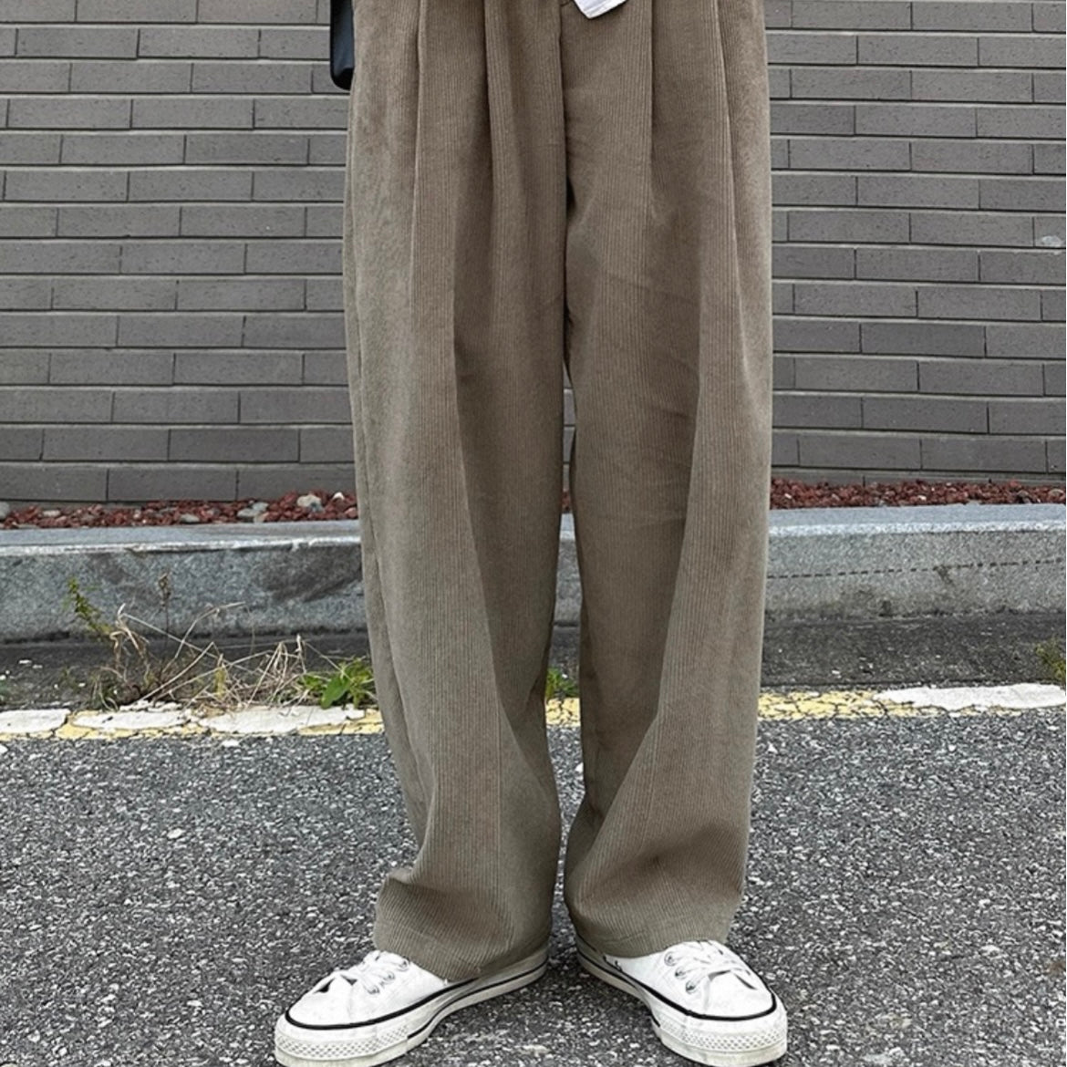 Casual Wide-Leg Pants