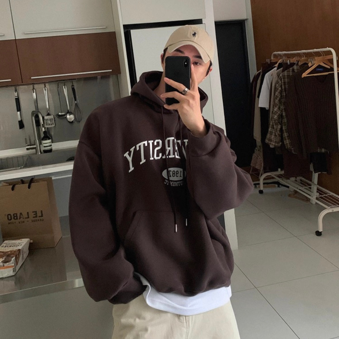 Logo Hoodie Pullover