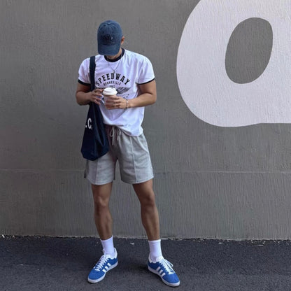 Retro Color Block T-Shirt