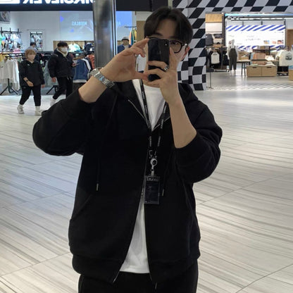 Hooded Cardigan Setup