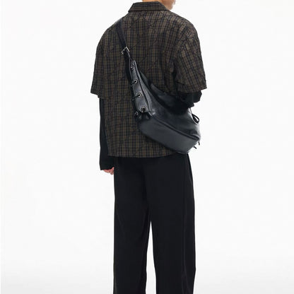 Chic Croissant Crossbody Bag