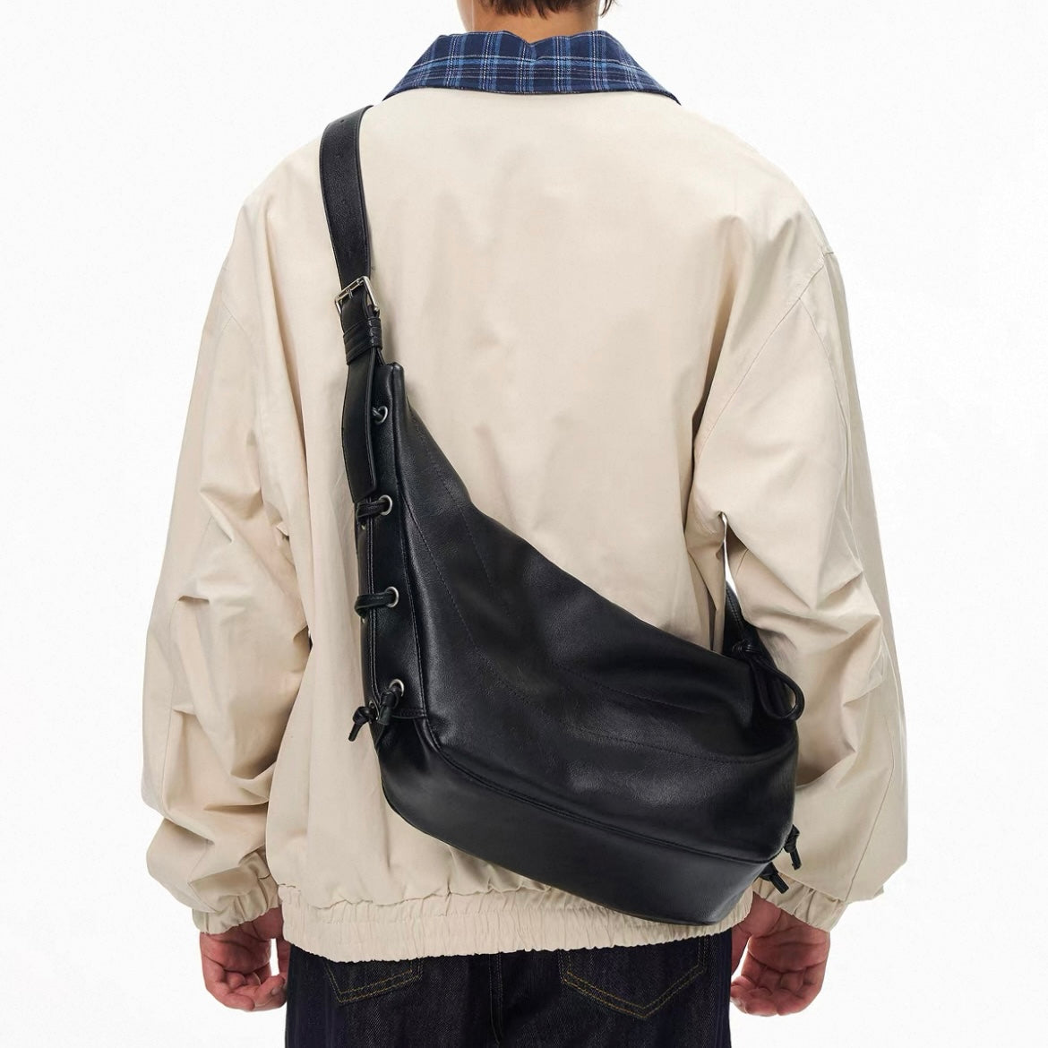 Chic Croissant Crossbody Bag