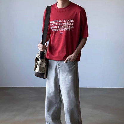 Gangster Style Printed T-Shirt