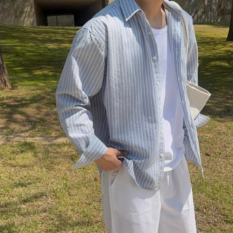 Noel Stripe Oversized Shirt