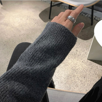 Men's Knit Turtleneck Sweater