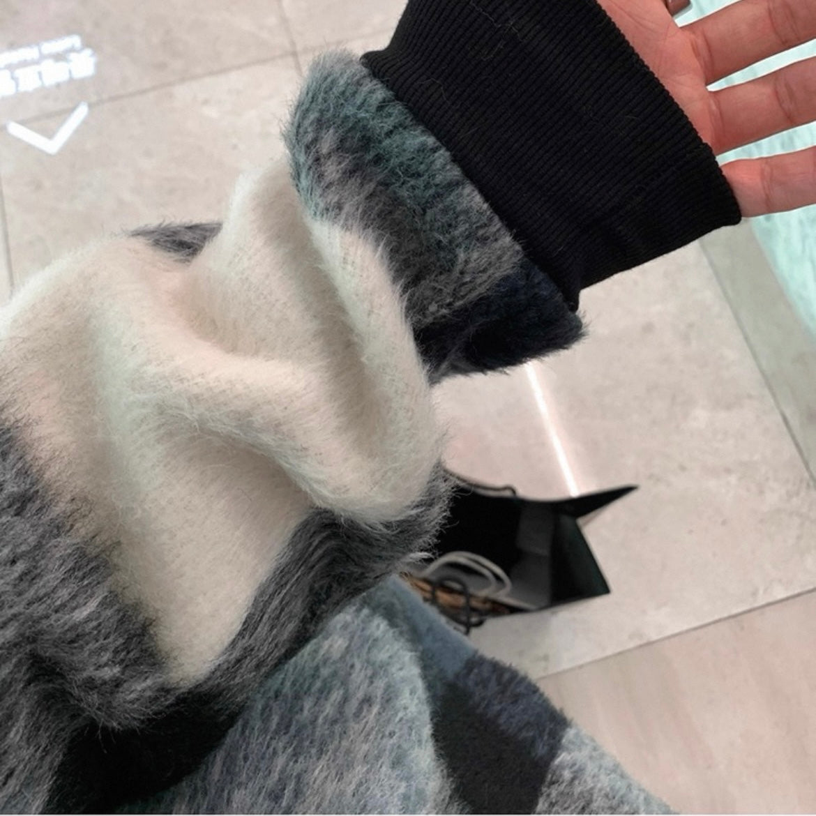 Korean Trend Colorful Knit Sweater