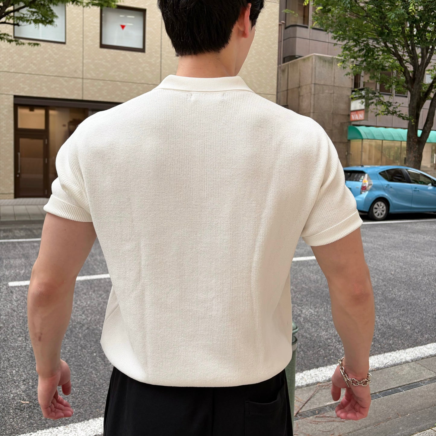 Textured Polo Shirt