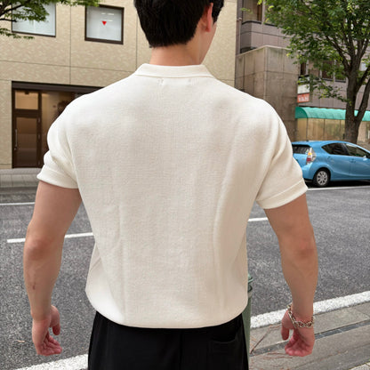 Textured Polo Shirt