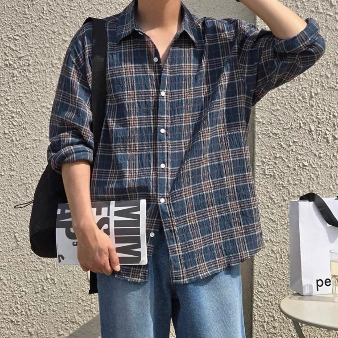 Classic Check Loose Shirt