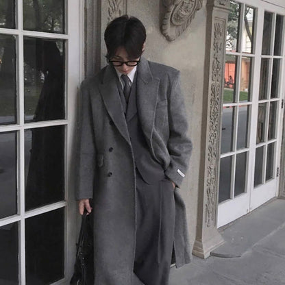 Casual Gray Suit Setup