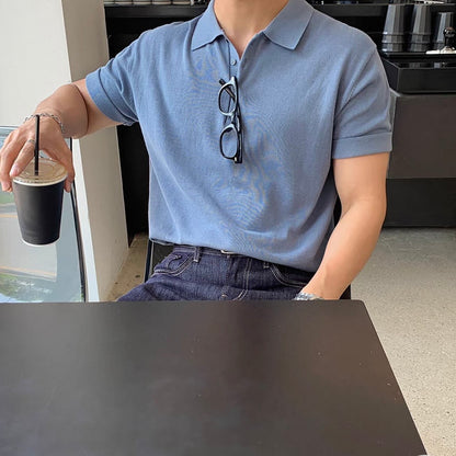 Cooling Ice-Silk Polo Shirt