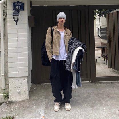 Casual Wide-Leg Pants