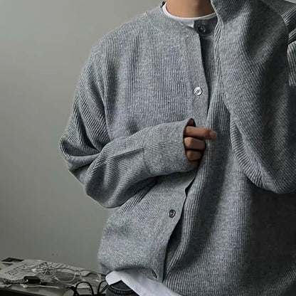 Ribbed Knit Cardigan