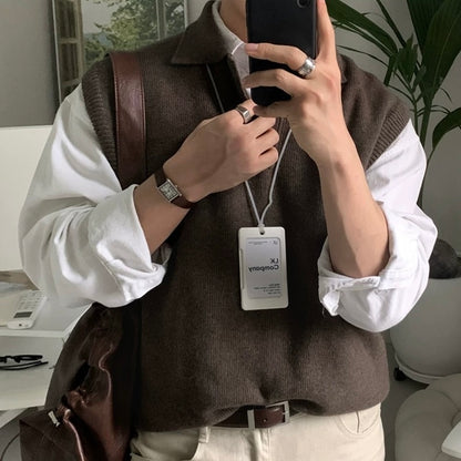 Casual Knit Vest