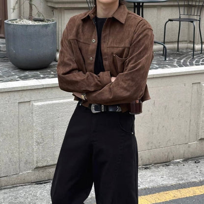 Wide Straight Slacks