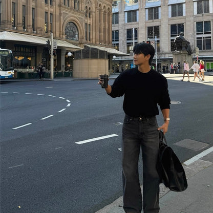 Korean Loose Knit Pullover