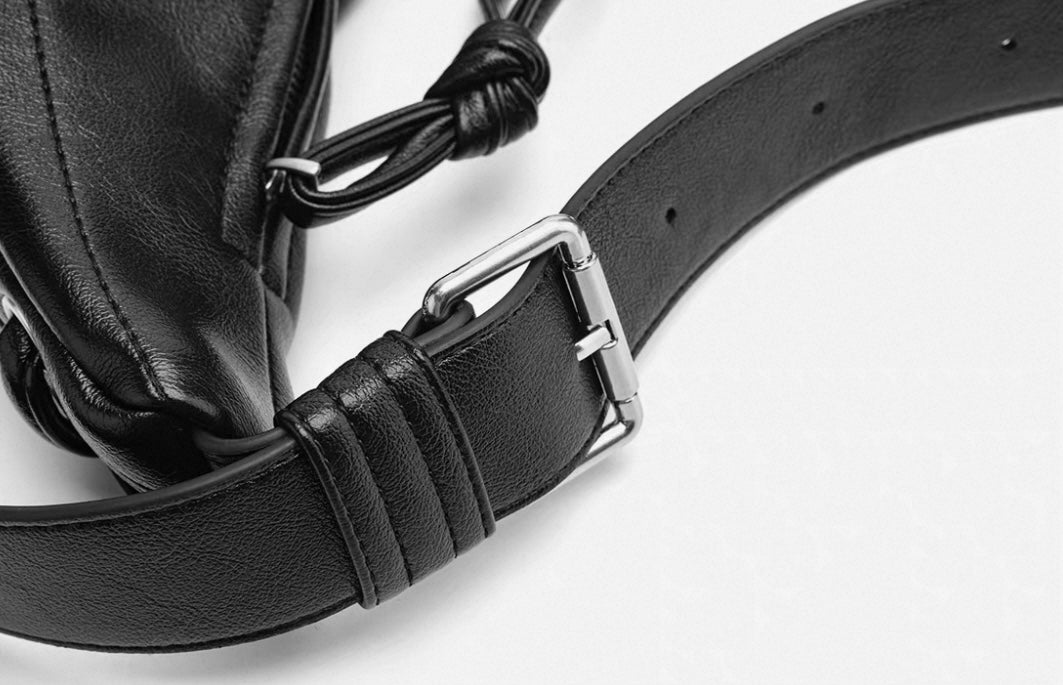 Chic Croissant Crossbody Bag