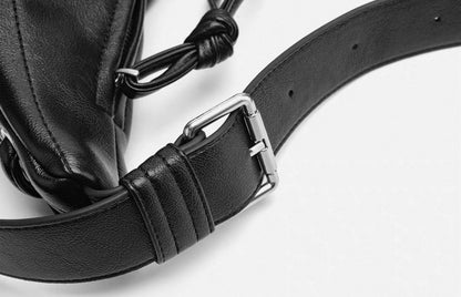 Chic Croissant Crossbody Bag