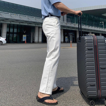 Korean Style White Jeans