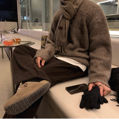 Cozy Knit Pullover Sweater