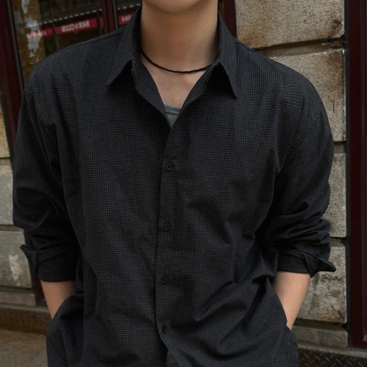 Casual Loose Long-Sleeve Shirt