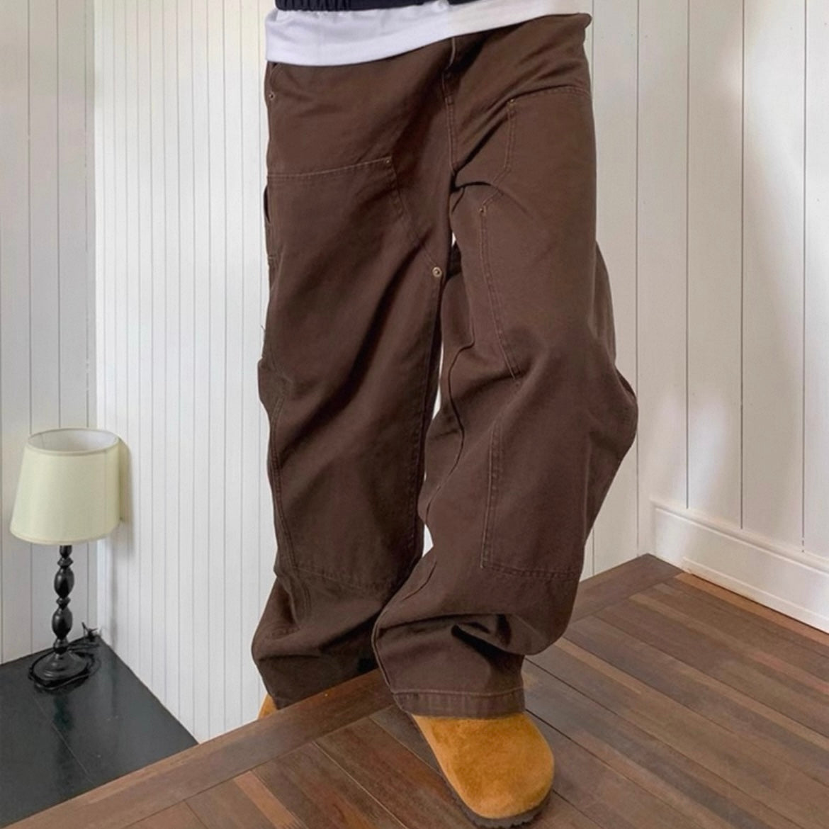 Retro Loose Fit Work Pants