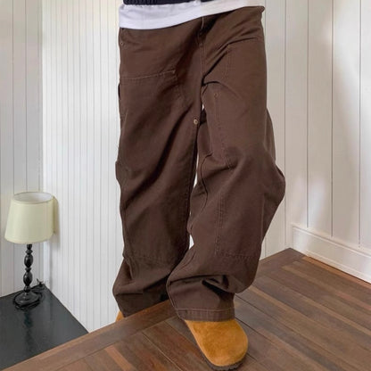 Retro Loose Fit Work Pants