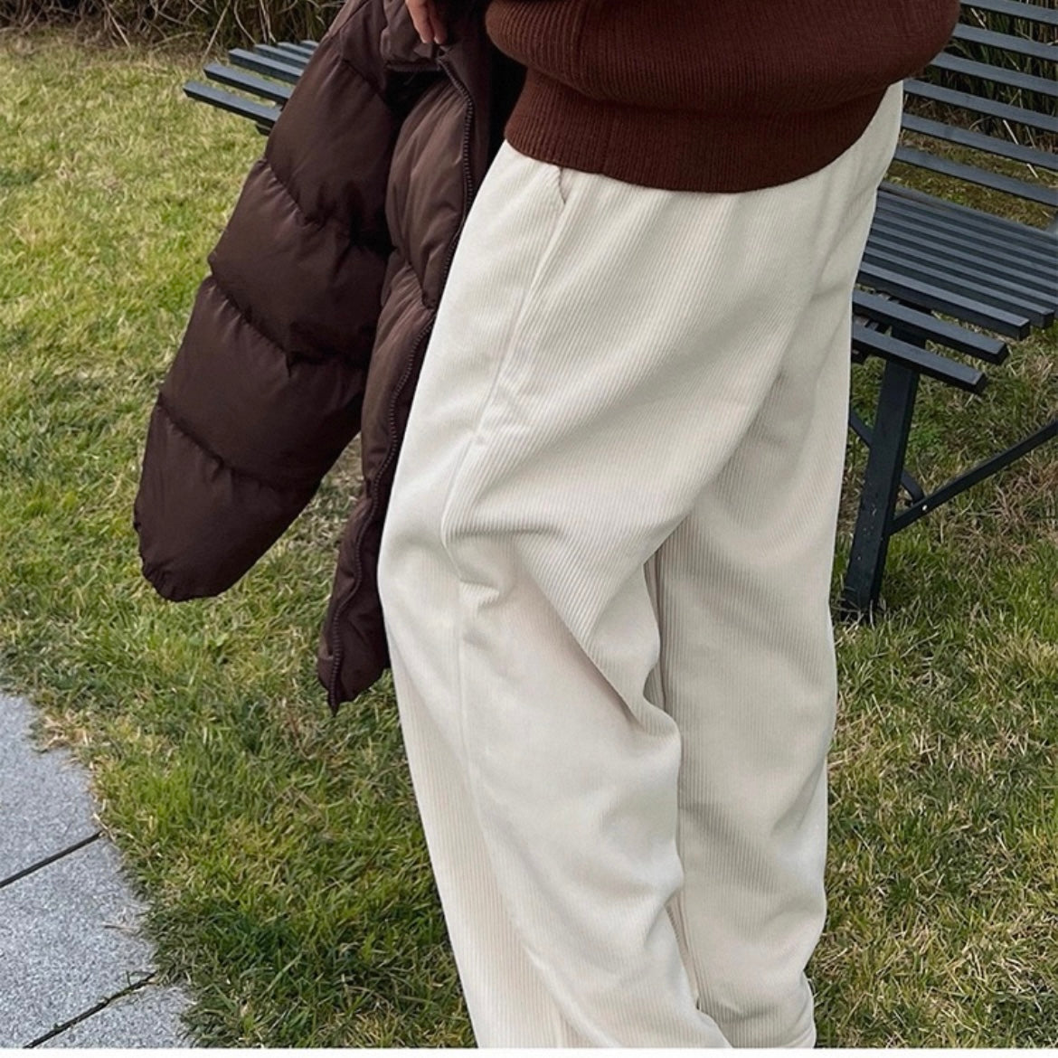 Korean Drape Casual Pants