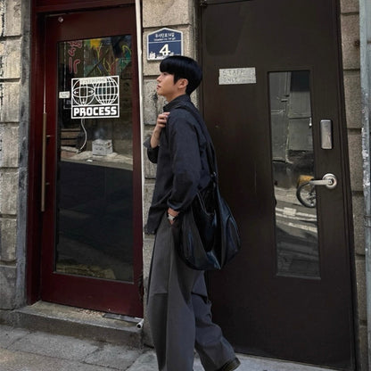 Casual Loose Long-Sleeve Shirt