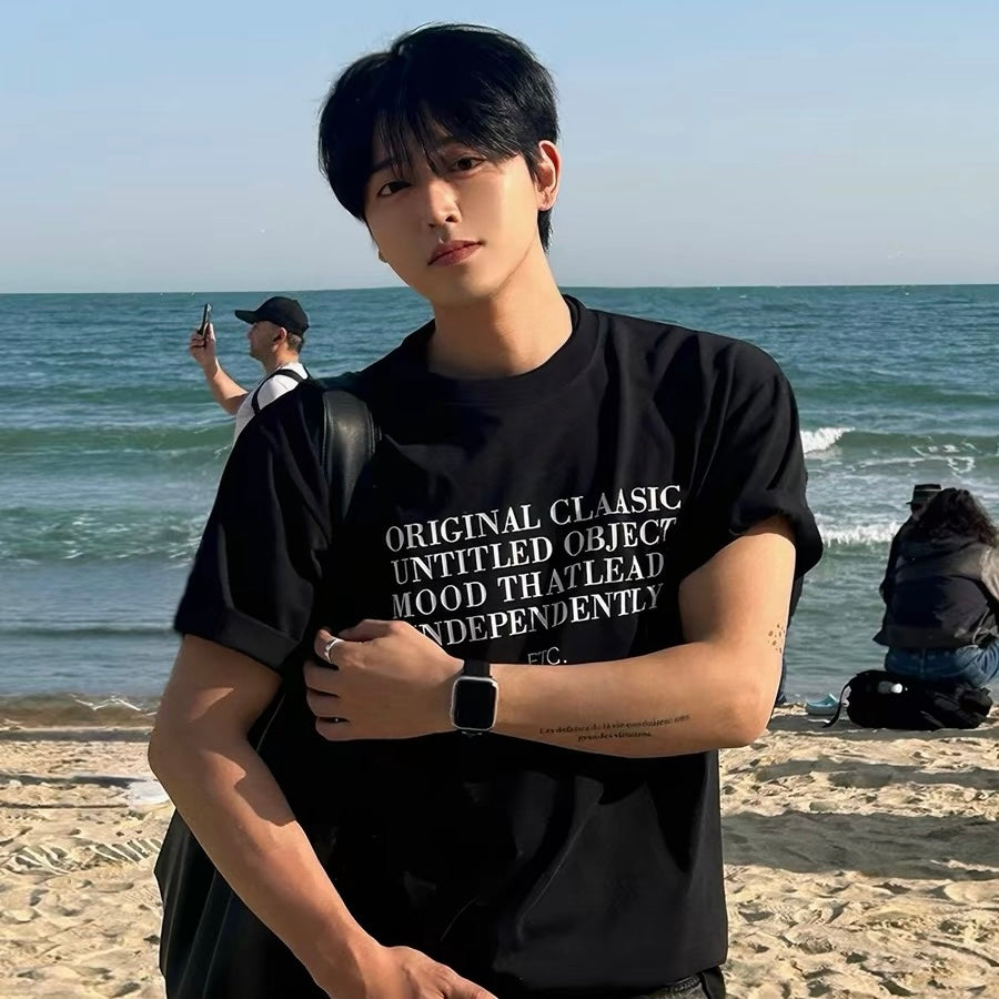 Gangster Style Printed T-Shirt