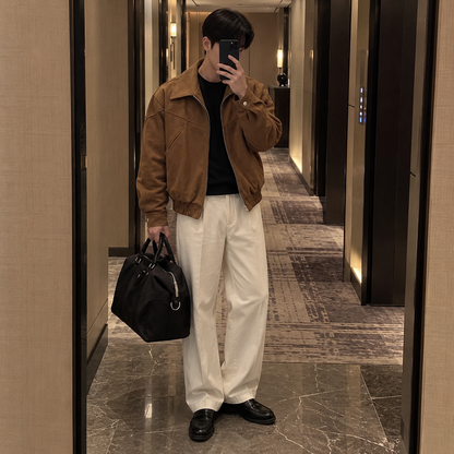 Casual Velvet Jacket