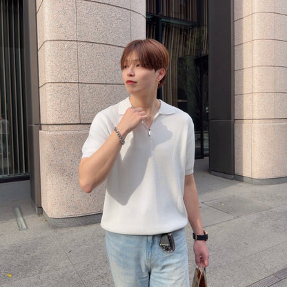 Breezy Knit Short-Sleeve Shirt