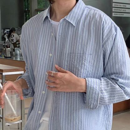 Daily Stripe Relaxed Shirt