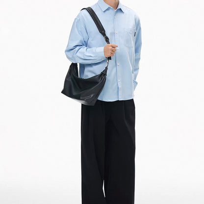 Casual Dumpling Crossbody Bag