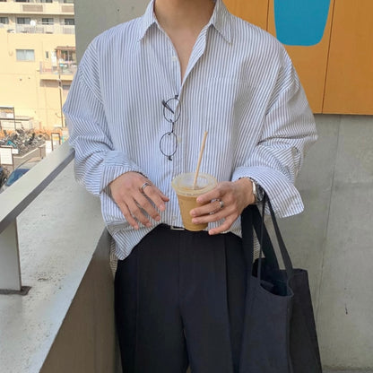 Korean Trend Striped Shirts