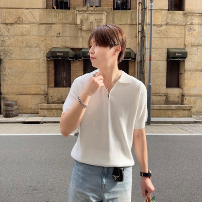 Breezy Knit Short-Sleeve Shirt