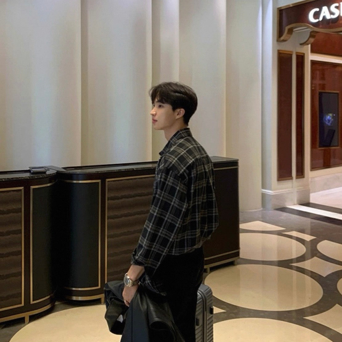 Plaid Long Sleeve Shirt