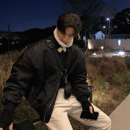 Lambswool Oversized Jacket