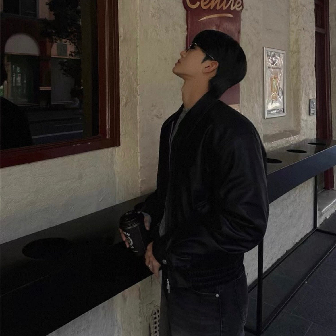 Vintage Leather Blouson Jacket