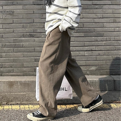 Casual Wide-Leg Pants