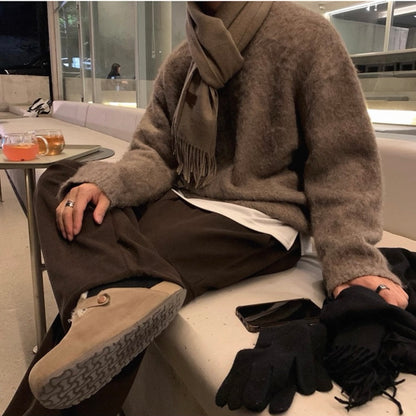 Cozy Knit Pullover Sweater