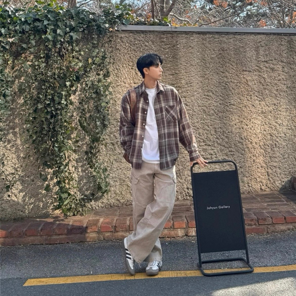 Retro Plaid Casual Shirt