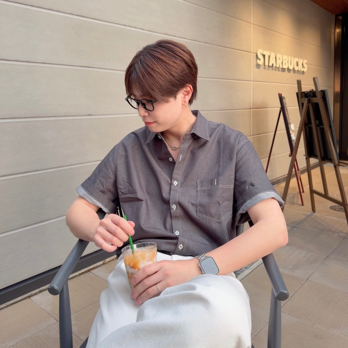 Korean Stylish Casual Denim Shirt