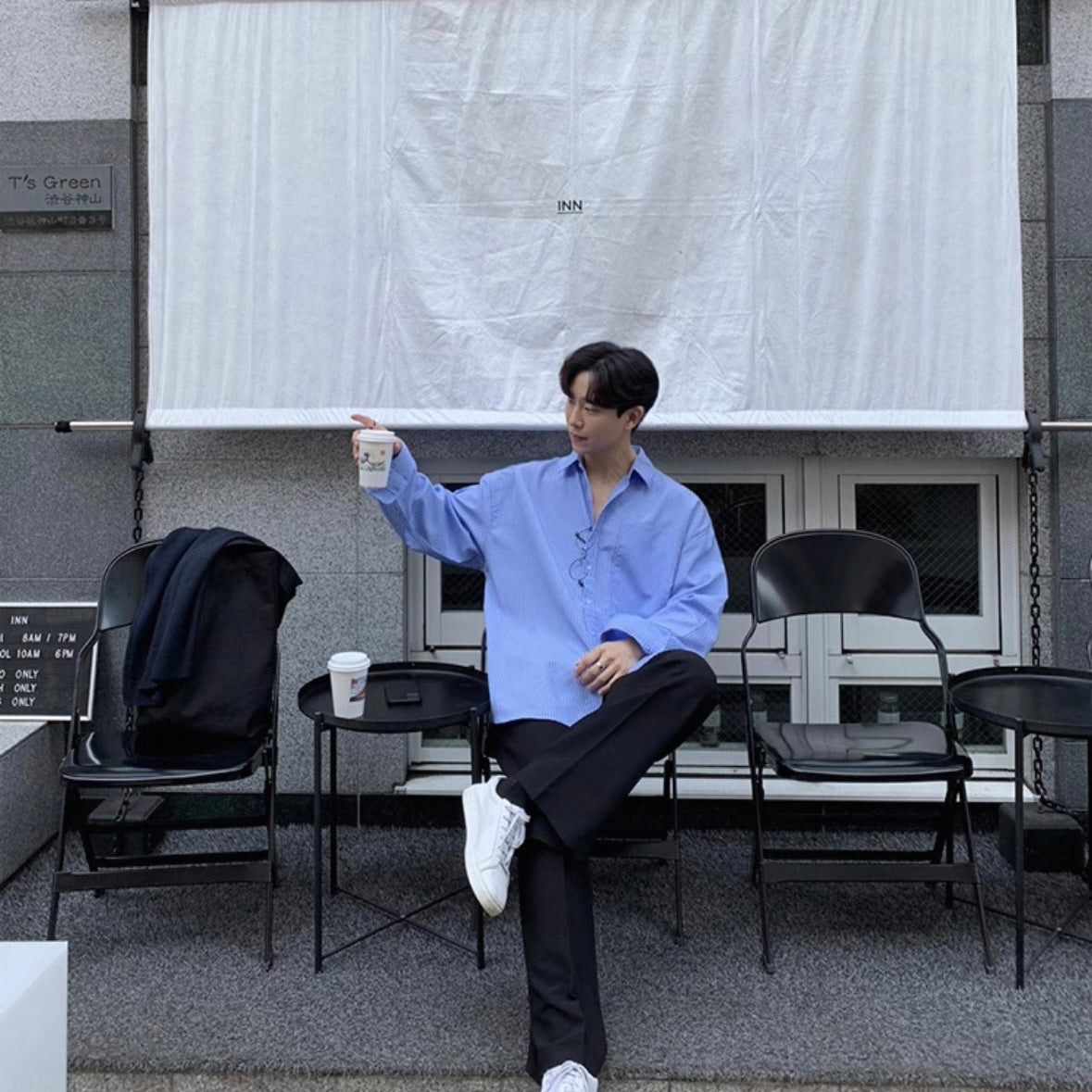 Korean Trend Striped Shirts
