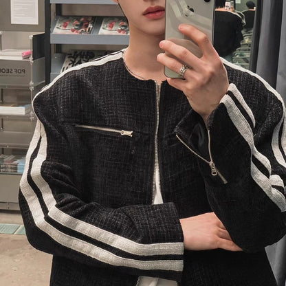 Line Detail Tweed Jacket