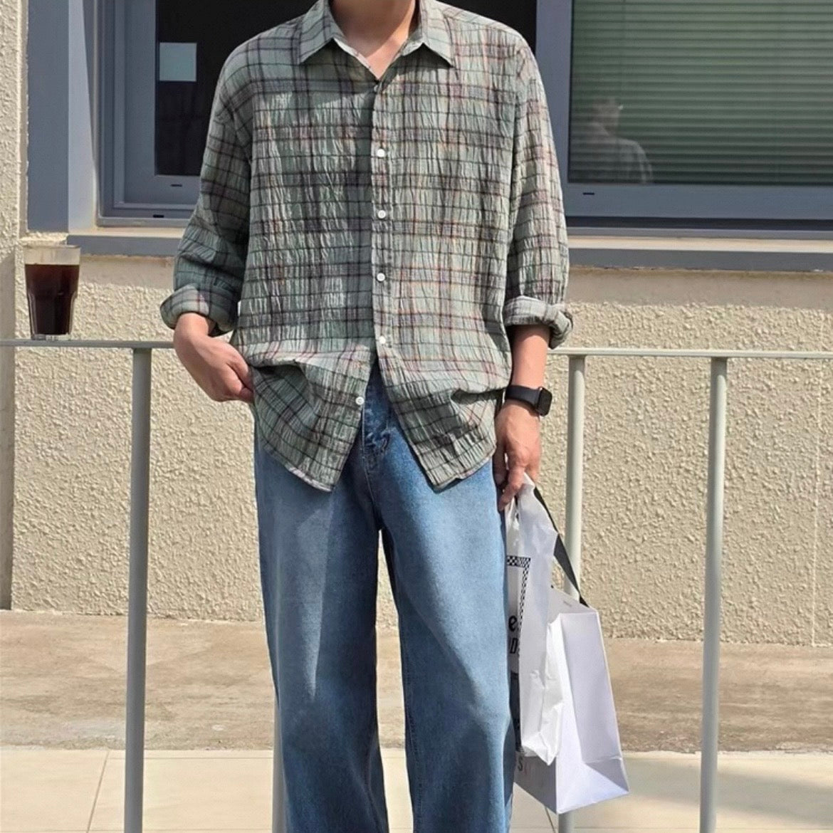Classic Check Loose Shirt