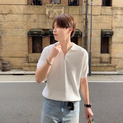 Breezy Knit Short-Sleeve Shirt