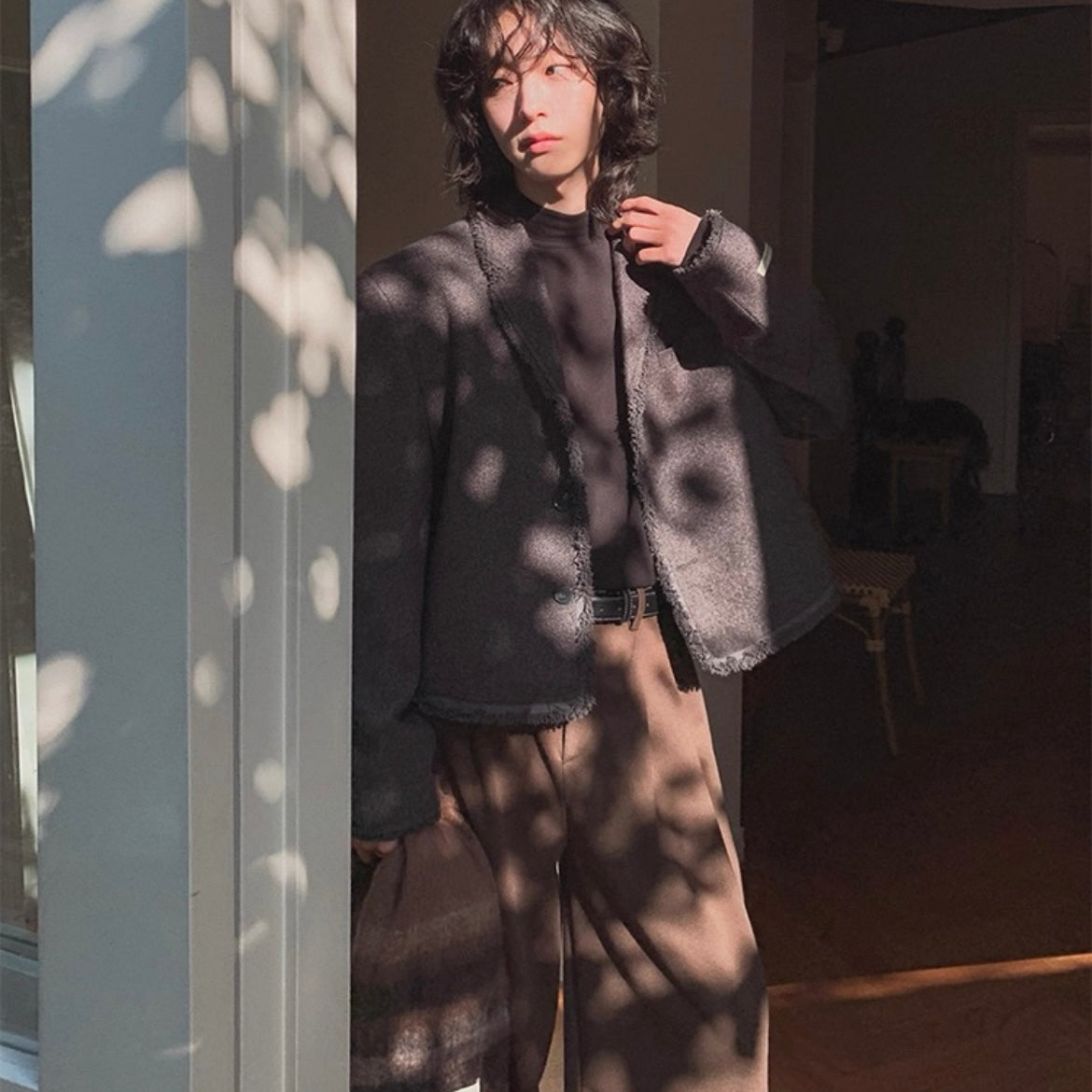 Winter Wide-Legged Commuter Pants